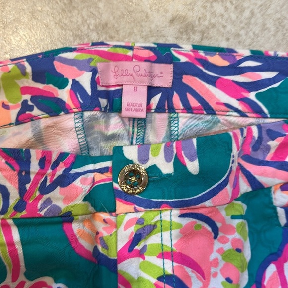 Lilly Pulitzer Kelly Skinny Ankle Pants Capri 8 Crop Pants - Picture 3 of 8